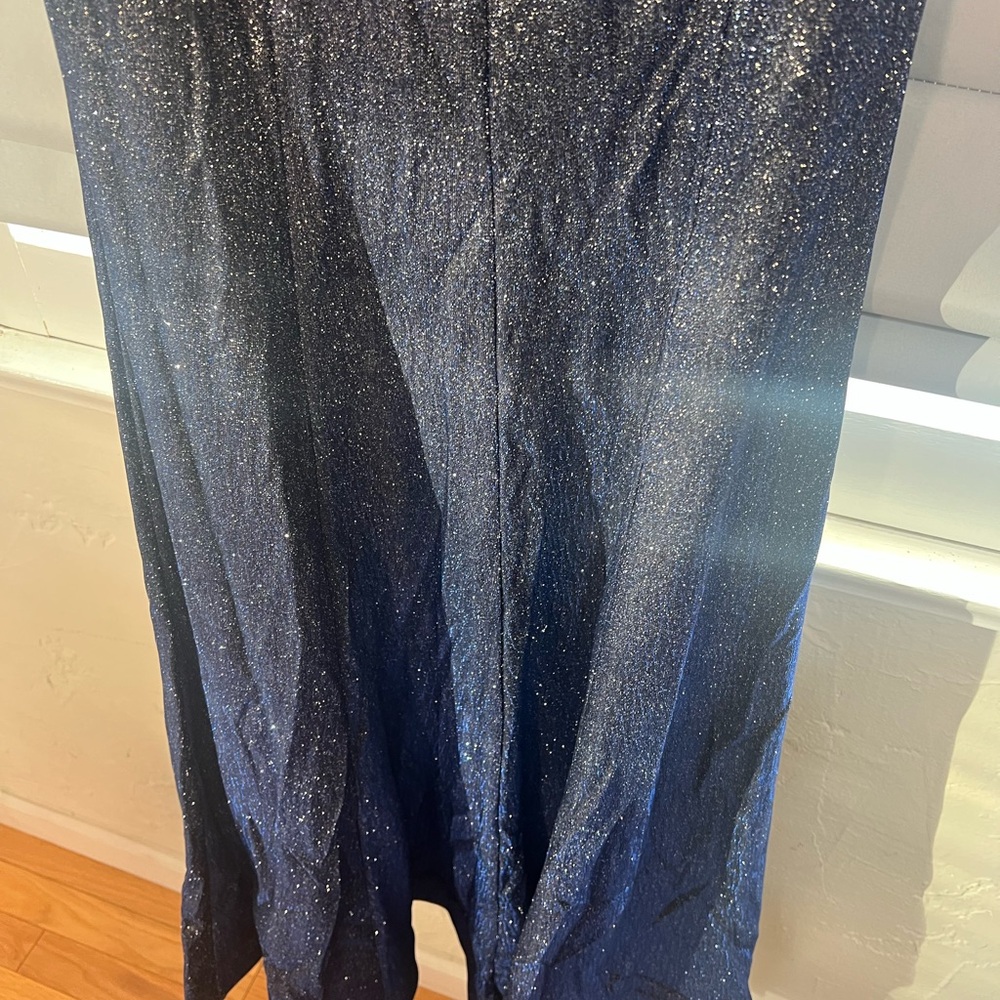 Sparkling Midnight Blue Prom Formal Event Wedding Guest STUNNING  Dress, NWT! - Picture 12 of 13